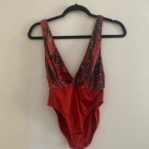 Urban Outfitters Plunge Body Suit, XS